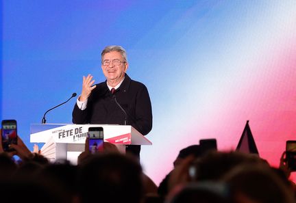 Jean-Luc Mélenchon plaide pour le blocage des prix lors de la Fête de l’Humanité