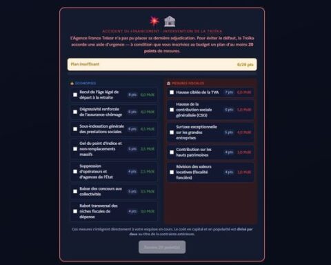 La bataille du budget : un jeu vidéo pour comprendre la gestion des finances publiques en France