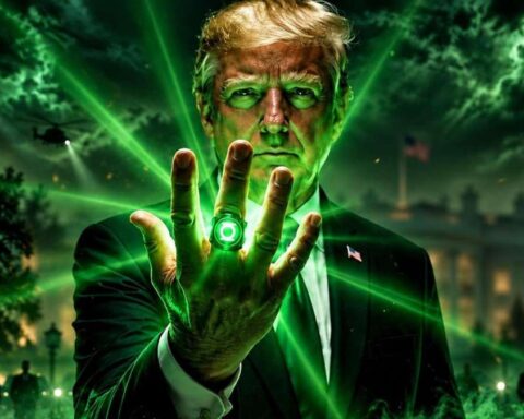 La Maison-Blanche publie une vidéo de Donald Trump en super-héros avec une bague de Green Lantern