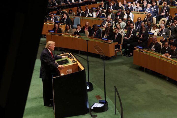 L’adresse de Trump à l’ONU présente un modèle de paix par la force, avec le Venezuela en exemple