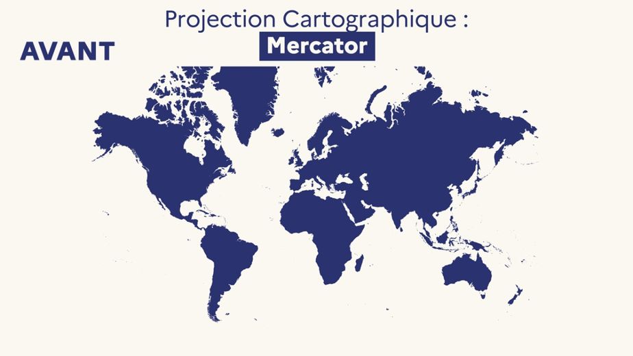 L'Assemblée générale des Nations unies adopte une résolution soutenant une carte du monde plus fidèle aux superficies des continents
