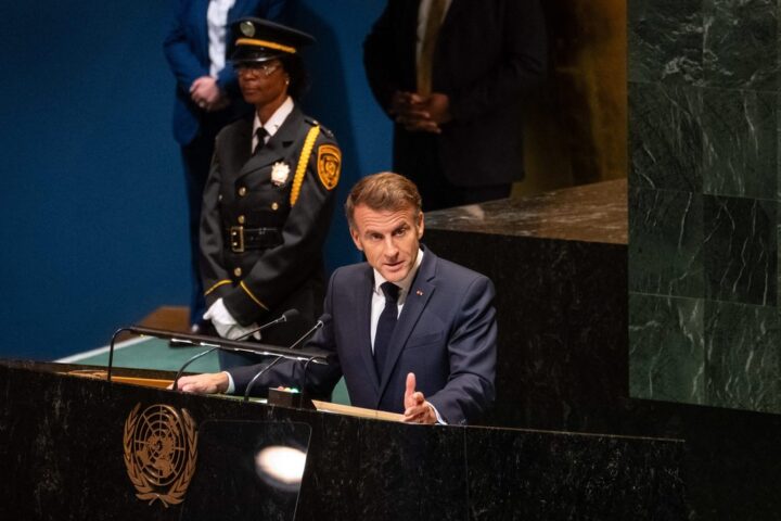 Macron défend le multilatéralisme à l'ONU en soutien à l'Ukraine et pour une solution au Proche-Orient
