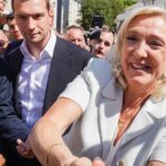 Marine Le Pen à Hénin-Beaumont pour relancer sa campagne présidentielle de 2027