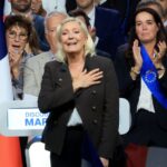 Marine Le Pen en tête des intentions de vote pour la présidentielle de 2027, selon un sondage