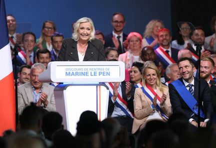 Marine Le Pen présente des propositions de réforme du logement pour la présidentielle 2027