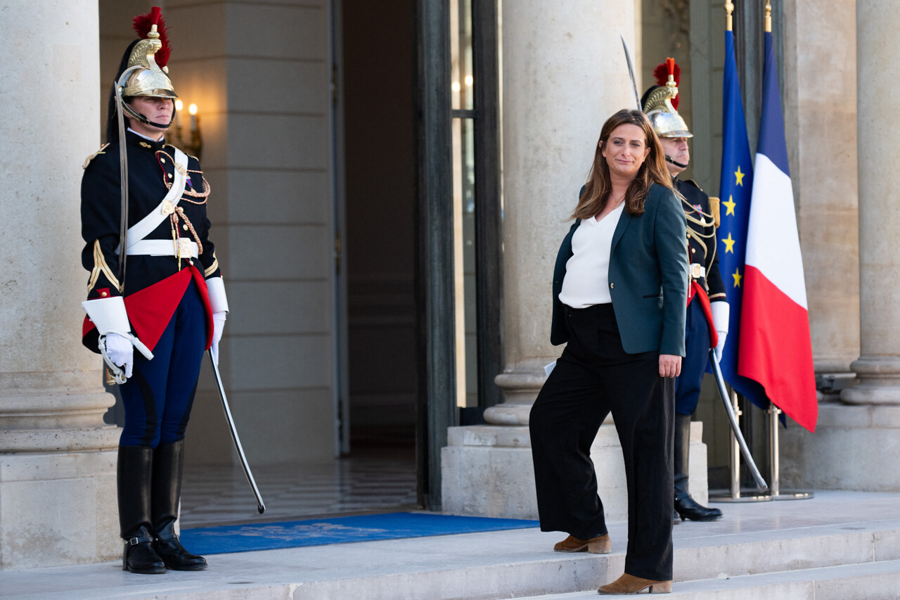 Marine Tondelier, candidate écologiste à la présidentielle, accouche à Lens