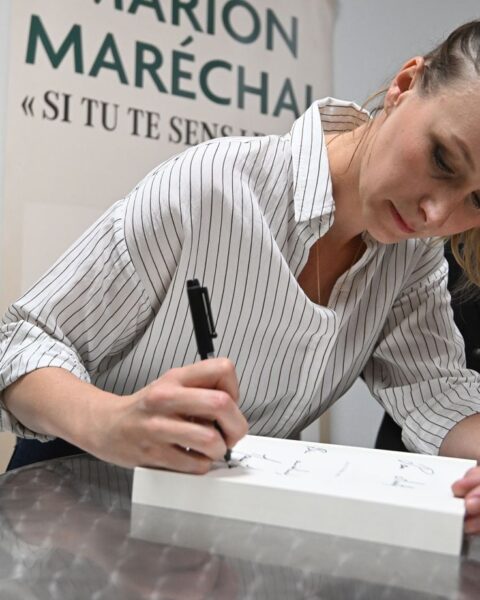 Marion Maréchal confirme sa présence dans la campagne de Marine Le Pen pour 2027