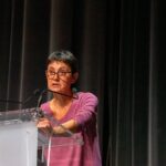 Présidentielle 2027 : Nathalie Arthaud critique Jean-Luc Mélenchon lors de son premier meeting à Paris