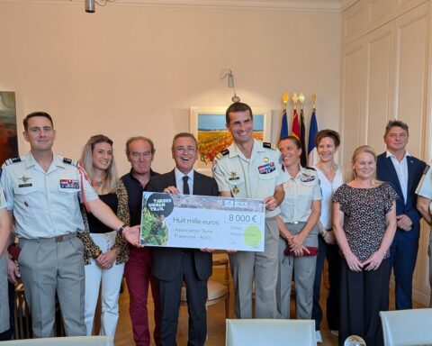 Tarbes : remise de 8 000 € pour les blessés de l’armée de Terre lors du Tarbes Urban Trail