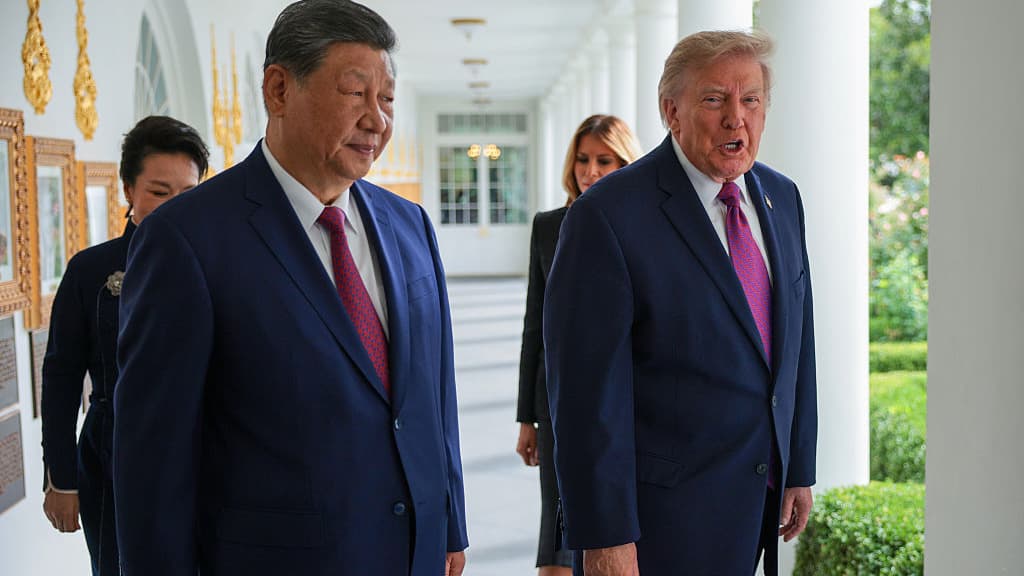 Trump et Xi se rencontrent avant le dîner d'État avec les leaders de l'IA