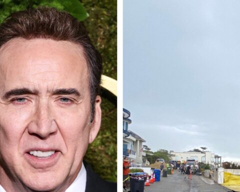 Un gouffre de neuf mètres se forme dans l'allée de Nicolas Cage à Malibu après l'ouragan Marie