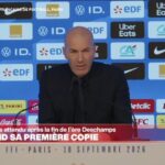Zidane présente sa première liste en tant que sélectionneur de l'équipe de France.