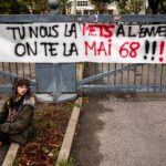 Des étudiants français manifestent et évoquent mai 68 pour dénoncer le sous-financement scolaire