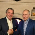 Gerhard Schröder rencontre Vladimir Poutine à Moscou pour son anniversaire malgré la critique en Allemagne