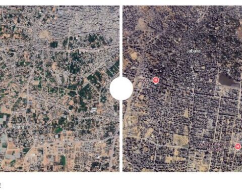 Google Earth met à jour ses images de Gaza pour la première fois depuis 2024, 80 % des bâtiments détruits