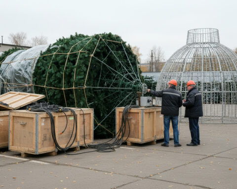 À Moscou, la féerie de Nouvel An devient une facture pour les commerces