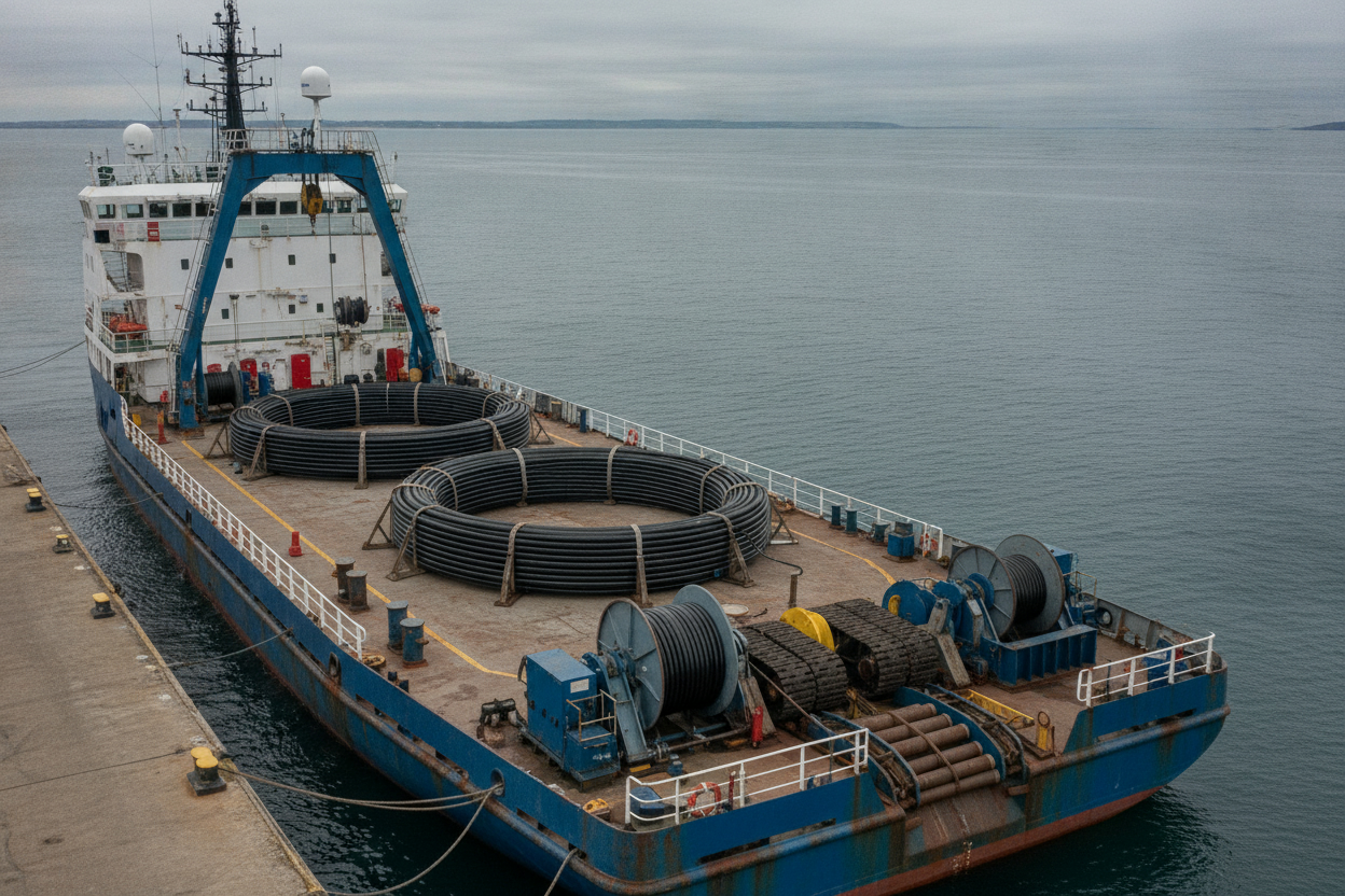 Sous la mer, les câbles britanniques deviennent une infrastructure à cartographier 1 Sous la mer, les câbles britanniques deviennent une infrastructure à cartographier