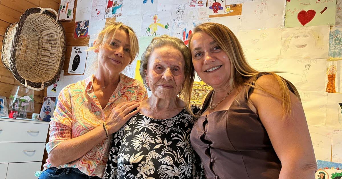 Joséphine, 99 ans, célébrée comme arrière-arrière-arrière-grand-mère dynamique à Firminy