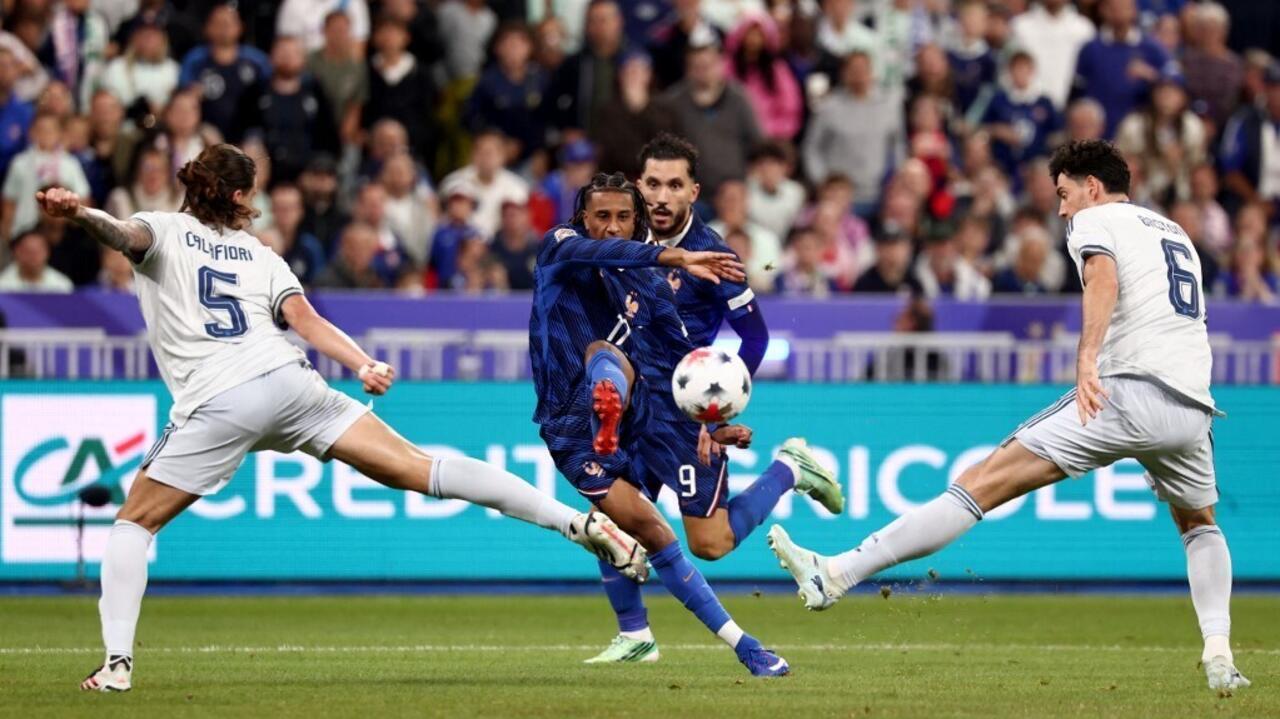Ligue des nations : les Bleus accrochés par l'Italie lors du premier match à domicile de Zidane.