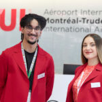 Marie Saint Pierre crée des uniformes pour les ambassadeurs de l’aéroport de Montréal