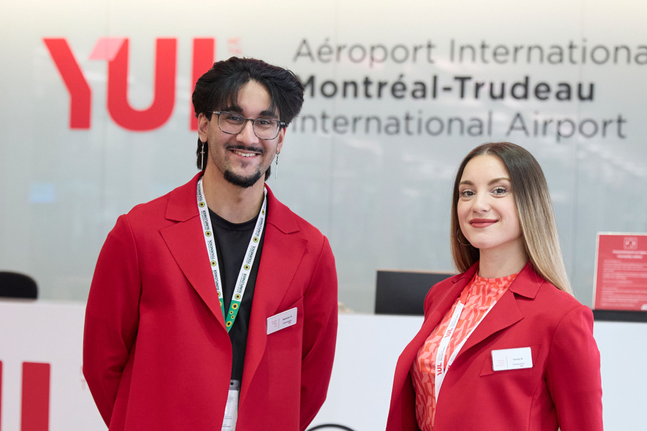 Marie Saint Pierre crée des uniformes pour les ambassadeurs de l’aéroport de Montréal 1 Marie Saint Pierre crée des uniformes pour les ambassadeurs de l’aéroport de Montréal