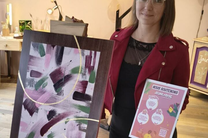 Montbrison organise une tombola pour soutenir l'association Jeune et Rose