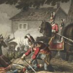 Shadrack Byfield, un soldat britannique, organise des funérailles pour son bras amputé en 1814