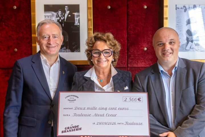 Un dîner caritatif au Casino Barrière de Toulouse récolte 2 500 euros pour l'association Atout Cœur en soutien à Madagascar