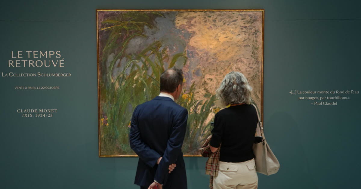 Un tableau de Claude Monet devient record en France avec une vente de 50 millions d'euros 1 Un tableau de Claude Monet devient record en France avec une vente de 50 millions d'euros